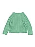 Mini Boden 100% Acrylic Green Cardigan Size 5 - 6 - photo 2