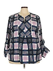 Lane Bryant Outlet 3/4 Sleeve Blouse