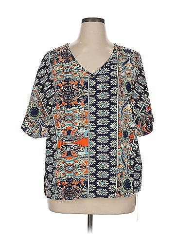 Emery Rose Short Sleeve Blouse (view 1)