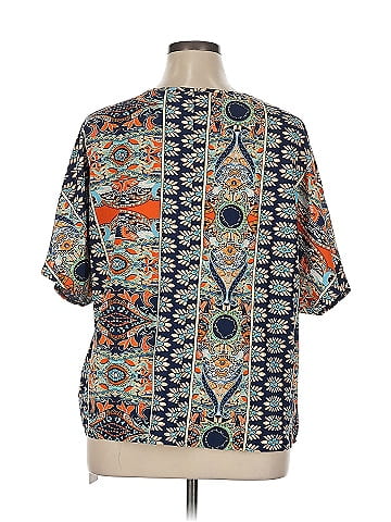 Emery Rose Short Sleeve Blouse (view 2)