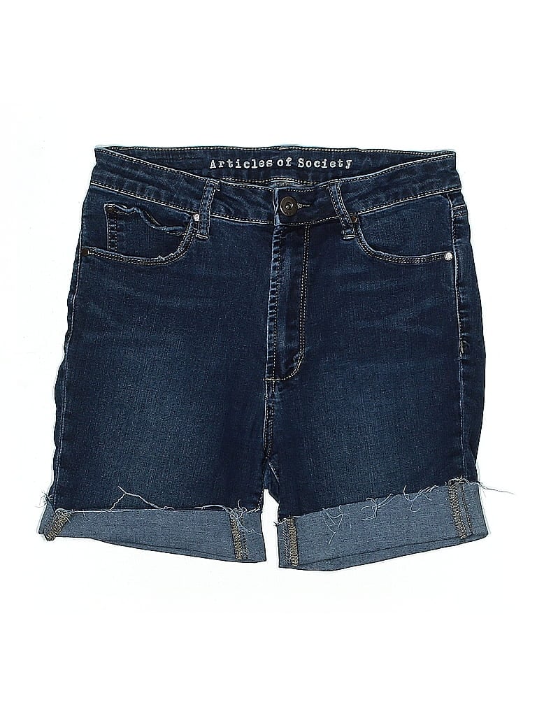 Articles of Society Blue Denim Shorts Size 27 waist - photo 1