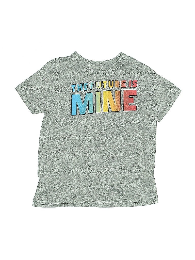 Pre-owned Chaser Kids' Short Sleeve T-shirt In Gray
