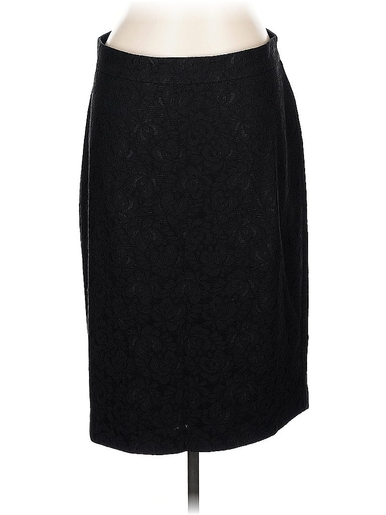 Pre-owned Ann Taylor Formal Skirt In Black