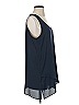 Pleione 100% Polyester Blue Sleeveless T-Shirt Size S - photo 3