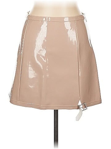 For Love & Lemons Faux Leather Skirt (view 1)