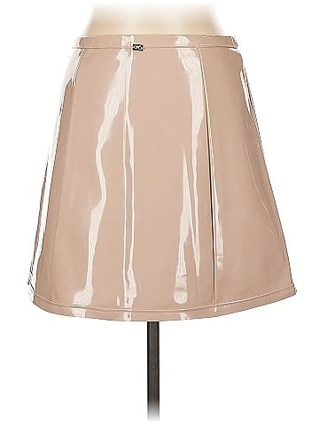For Love & Lemons Faux Leather Skirt (view 2)
