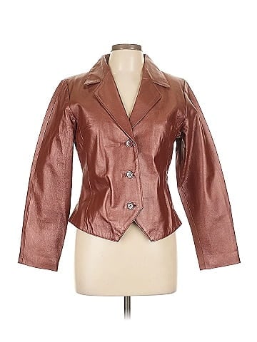 Lew Magram Faux Leather Jacket (view 1)