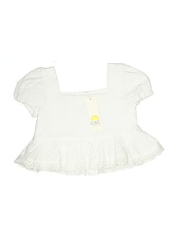 C&C California Short Sleeve Blouse (view 2)