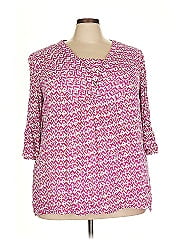 Woman Within Short Sleeve Blouse