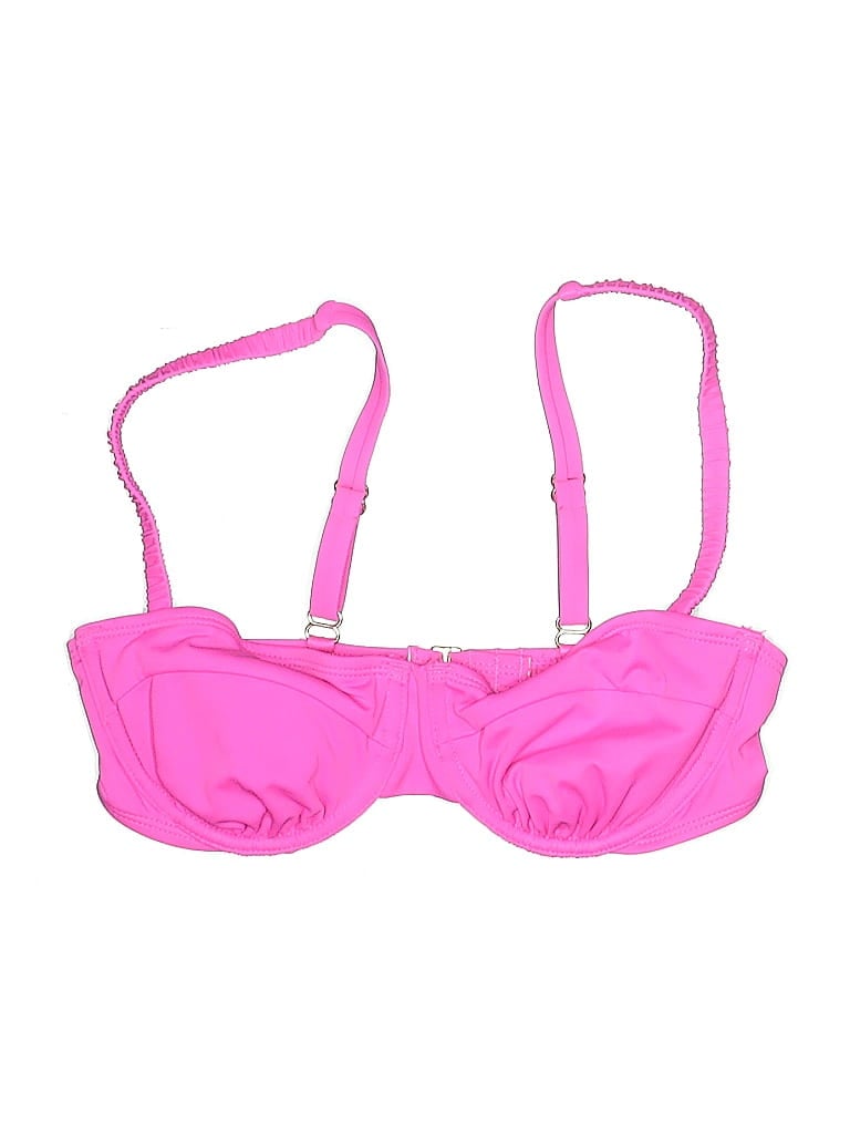 Pre-owned Wild Fable Swimsuit Top Pink Swimwear