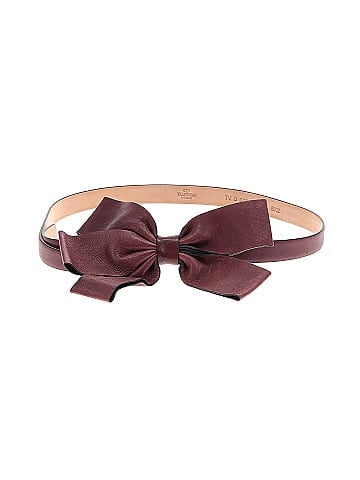 Valentino Garavani Leather Bow Belt (view 1)