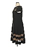 R&M Richards Solid Black Cocktail Dress Size 14 - photo 4