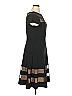 R&M Richards Solid Black Cocktail Dress Size 14 - photo 3