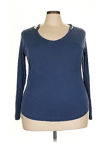 Time and Tru 3/4 Sleeve T-Shirt (view 1)