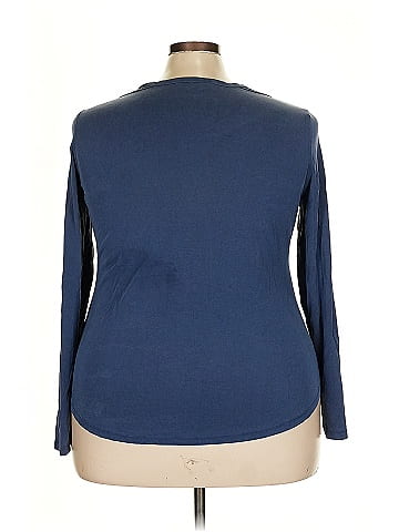 Time and Tru 3/4 Sleeve T-Shirt (view 2)