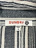 Sundry Stripes Blue Long Sleeve Blouse Size Sm (1) - photo 7
