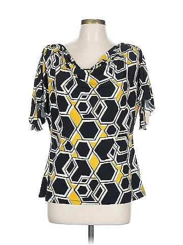 Worthington Short Sleeve Blouse (view 1)