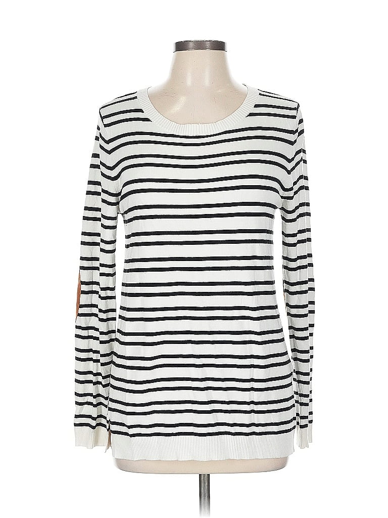 Market and Spruce White Long Sleeve T-Shirt Size L - photo 1