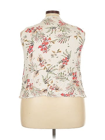 Skies Are Blue Sleeveless Blouse (view 2)