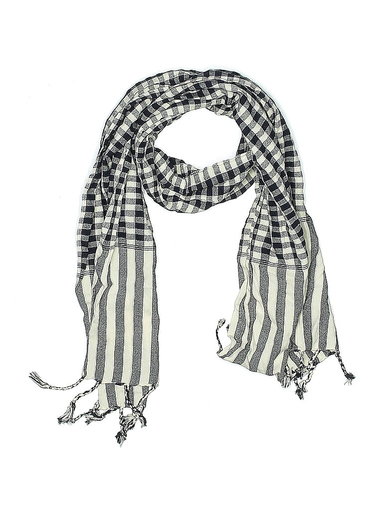 Pre-owned Assorted Brands Scarf In Black