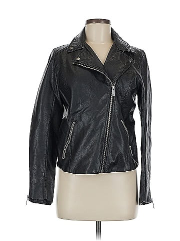 H&M Faux Leather Jacket (view 1)