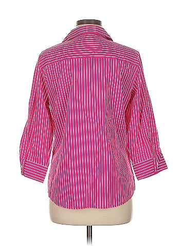 Foxcroft 3/4 Sleeve Button-Down Shirt (view 2)
