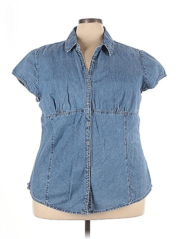 Faded Glory Short Sleeve Blouse (view 1)