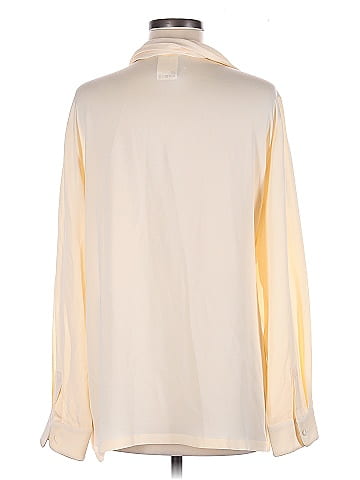 Max Mara Long Sleeve Silk Top (view 2)