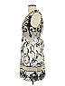 Hale Bob Graphic Gray Cocktail Dress Size S - photo 4