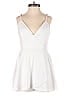 Akira Solid White Romper Size S - photo 1