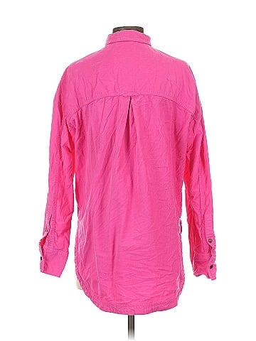 Pilcro Long Sleeve Button-Down Shirt (view 2)