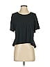 Bobi Black Short Sleeve Top Size S - photo 1