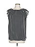 Ann Taylor LOFT Outlet 100% Polyester Gray Sleeveless Blouse Size L - photo 1