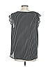 Ann Taylor LOFT Outlet 100% Polyester Gray Sleeveless Blouse Size L - photo 2