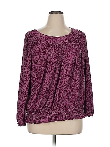 Daisy Fuentes 3/4 Sleeve Blouse (view 1)