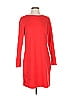 Assorted Brands Solid Red Casual Dress Size S - photo 1