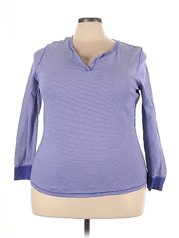 T by Talbots 3/4 Sleeve T-Shirt (view 1)