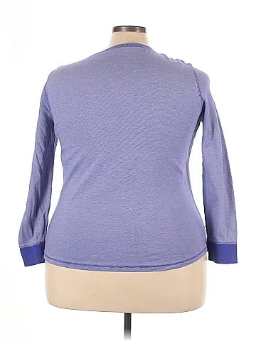 T by Talbots 3/4 Sleeve T-Shirt (view 2)