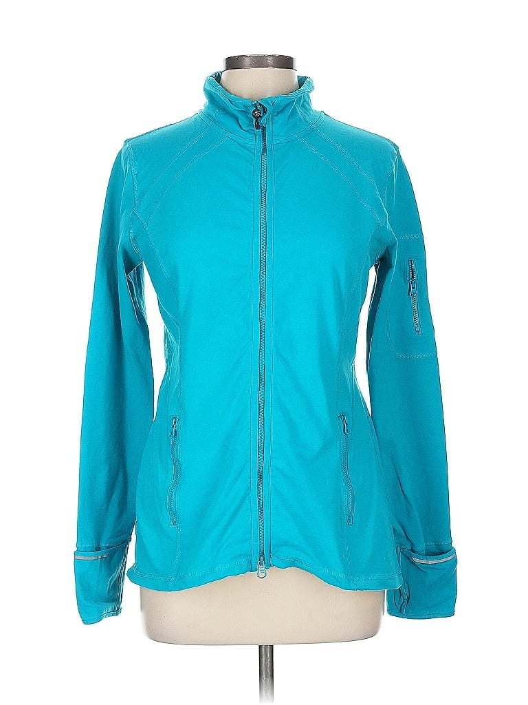 KIRKLAND Signature Teal Track Jacket Size L - photo 1