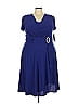 R&M Richards Blue Cocktail Dress Size 22 - photo 1