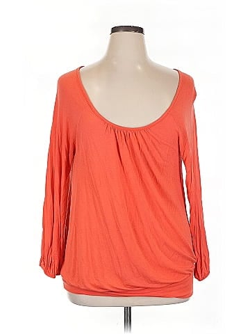 Lane Bryant 3/4 Sleeve T-Shirt (view 1)