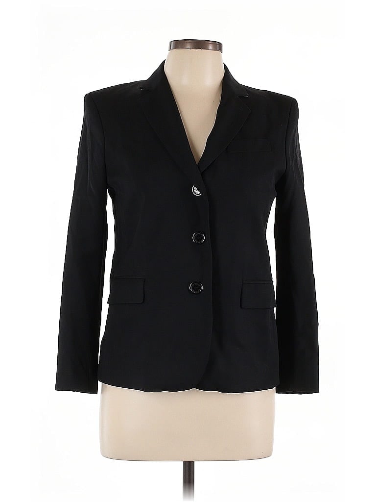 Pre-owned Marc By Marc Jacobs Wool Blazer Jacket In Black