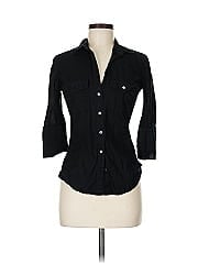 James Perse 3/4 Sleeve Button Down Shirt