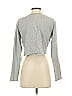Open Edit 100% Cotton Silver Long Sleeve T-Shirt Size XS - photo 2
