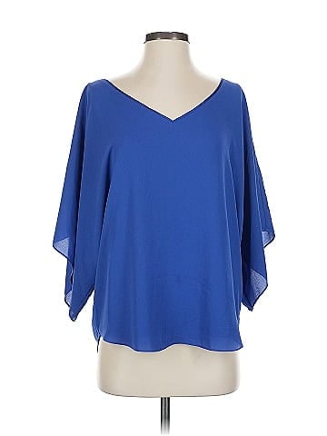 White House Black Market 3/4 Sleeve Blouse (view 1)