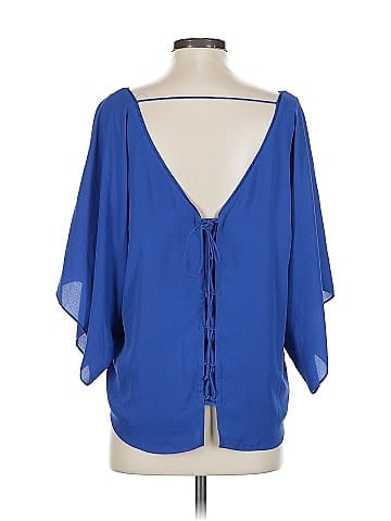 White House Black Market 3/4 Sleeve Blouse (view 2)
