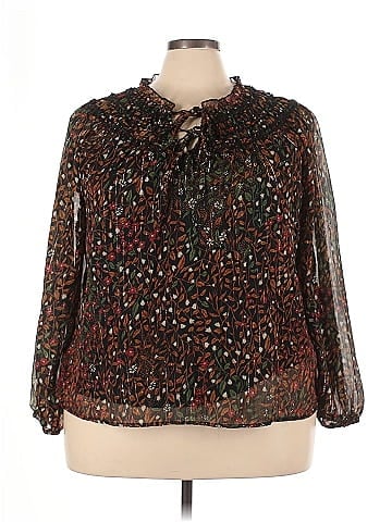 Maurices Long Sleeve Blouse (view 1)