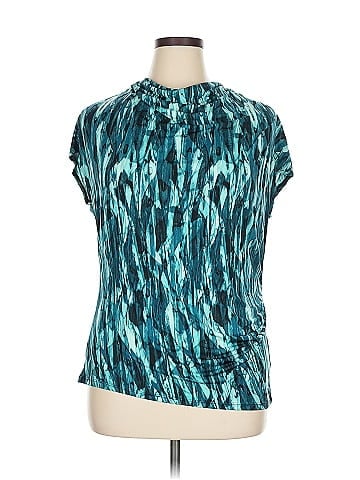 Worthington Short Sleeve Blouse (view 1)