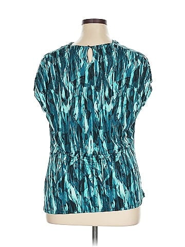 Worthington Short Sleeve Blouse (view 2)