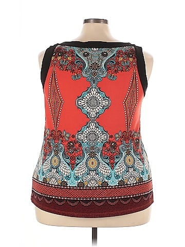 Roz & Ali Sleeveless Blouse (view 2)